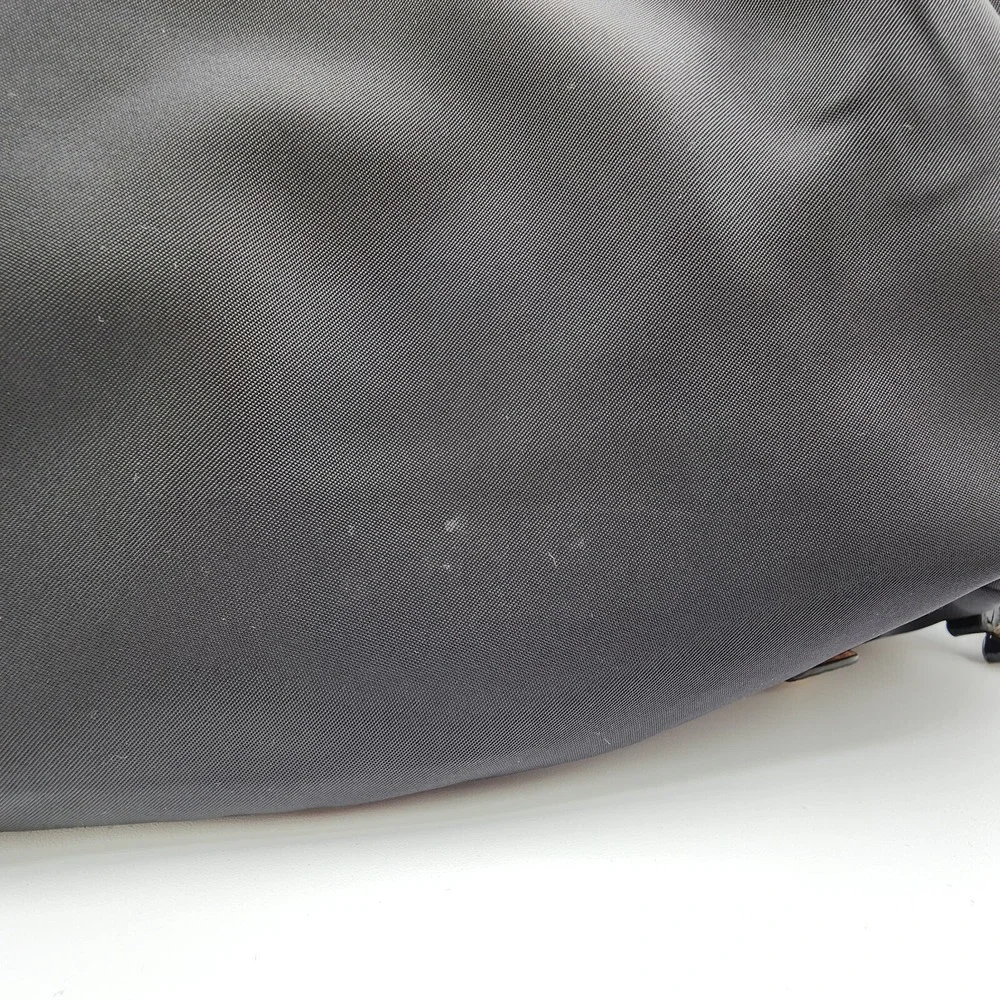 Kate Spade‎ New York STEVIE Classic Black Nylon/Patent Trim Hobo Bag Purse READ